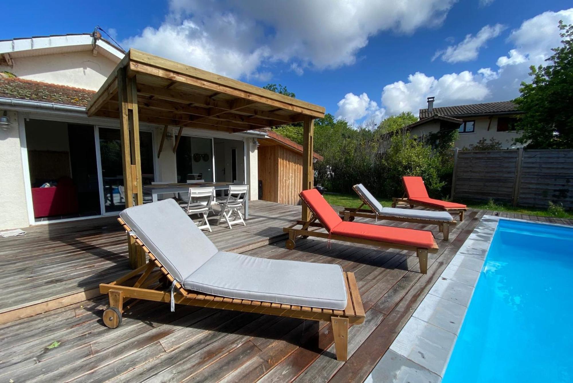 Maison Des Lauriers A Andernos ภายนอก รูปภาพ