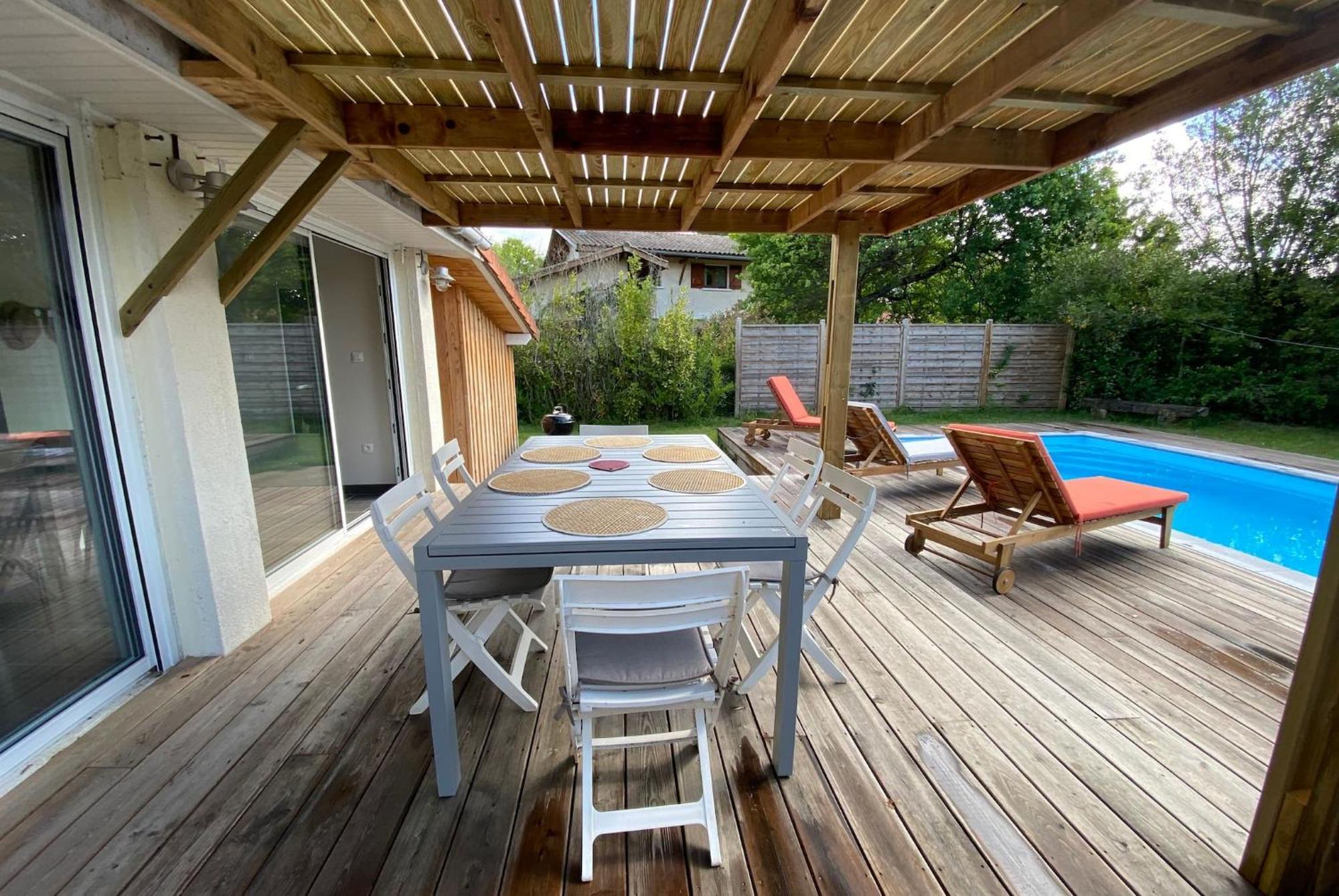 Maison Des Lauriers A Andernos ภายนอก รูปภาพ