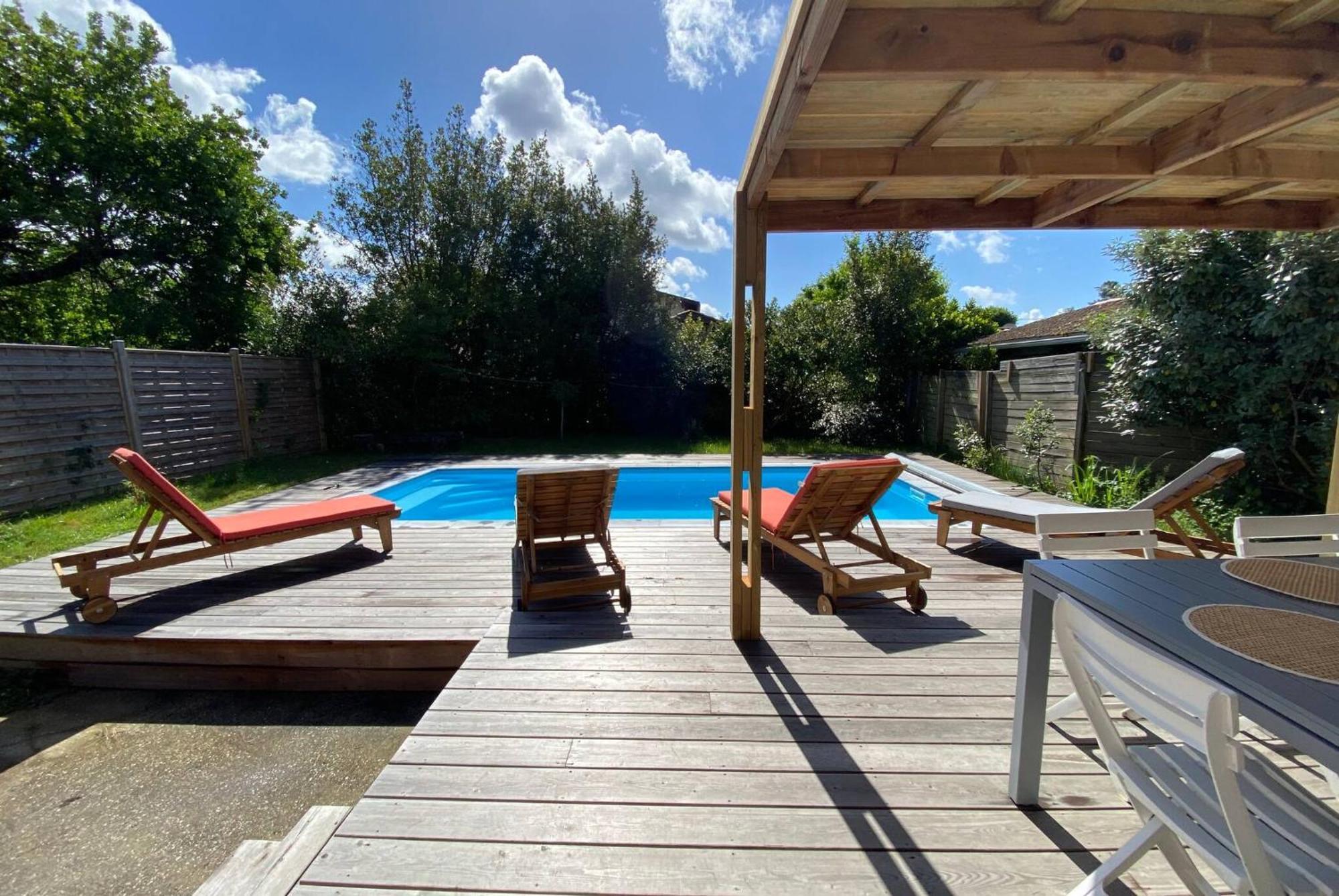 Maison Des Lauriers A Andernos ภายนอก รูปภาพ
